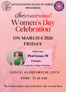 World women’s day celebration at Little Flower College of Nursing