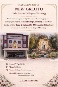 Inauguration of new grotto